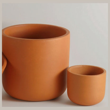 Natural Terracotta Pot | Indoor Planter | Set of 2