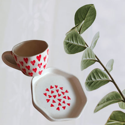 All My Heart Cup & Plate Combo Set