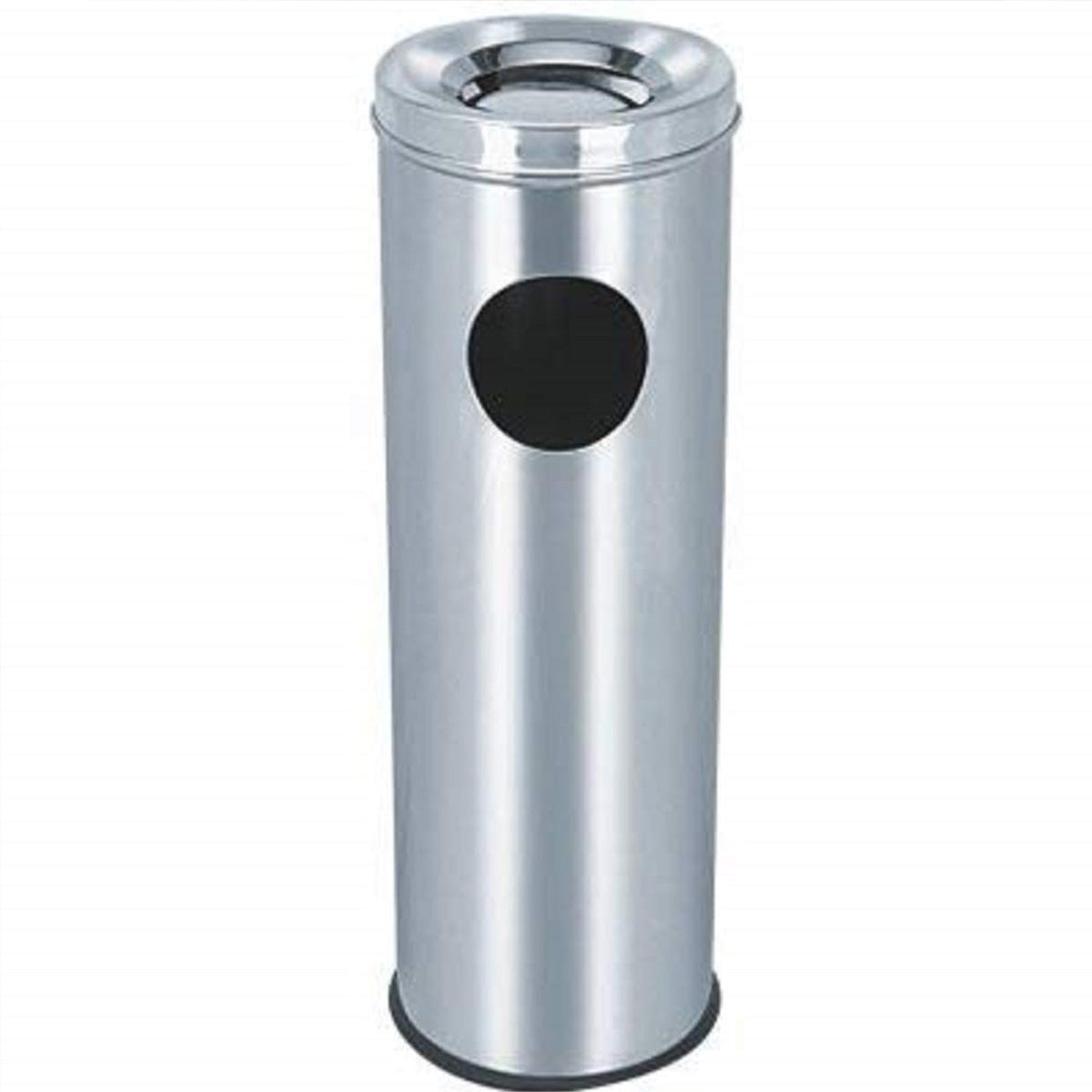 Stainless Steel Top-Open Ash/Can Dustbin |20 L, 8"X 24"