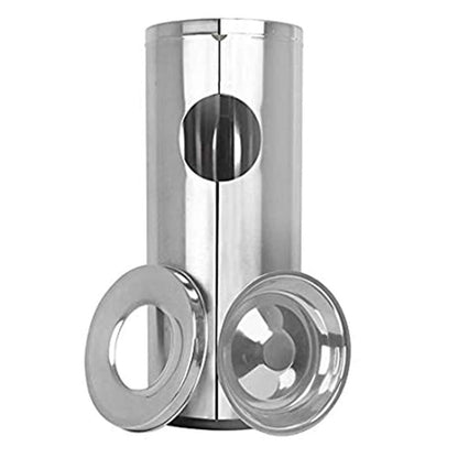 Stainless Steel Top-Open Ash/Can Dustbin |20 L, 8"X 24"