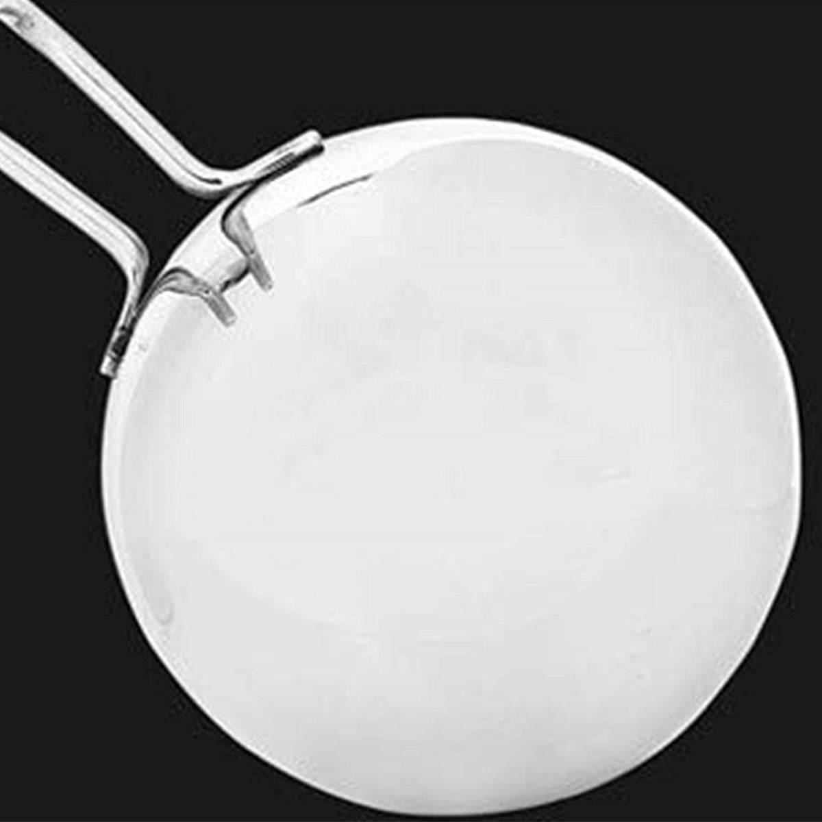 Stainless Steel Tadka Pan with Handle | Silver | 250 ml |