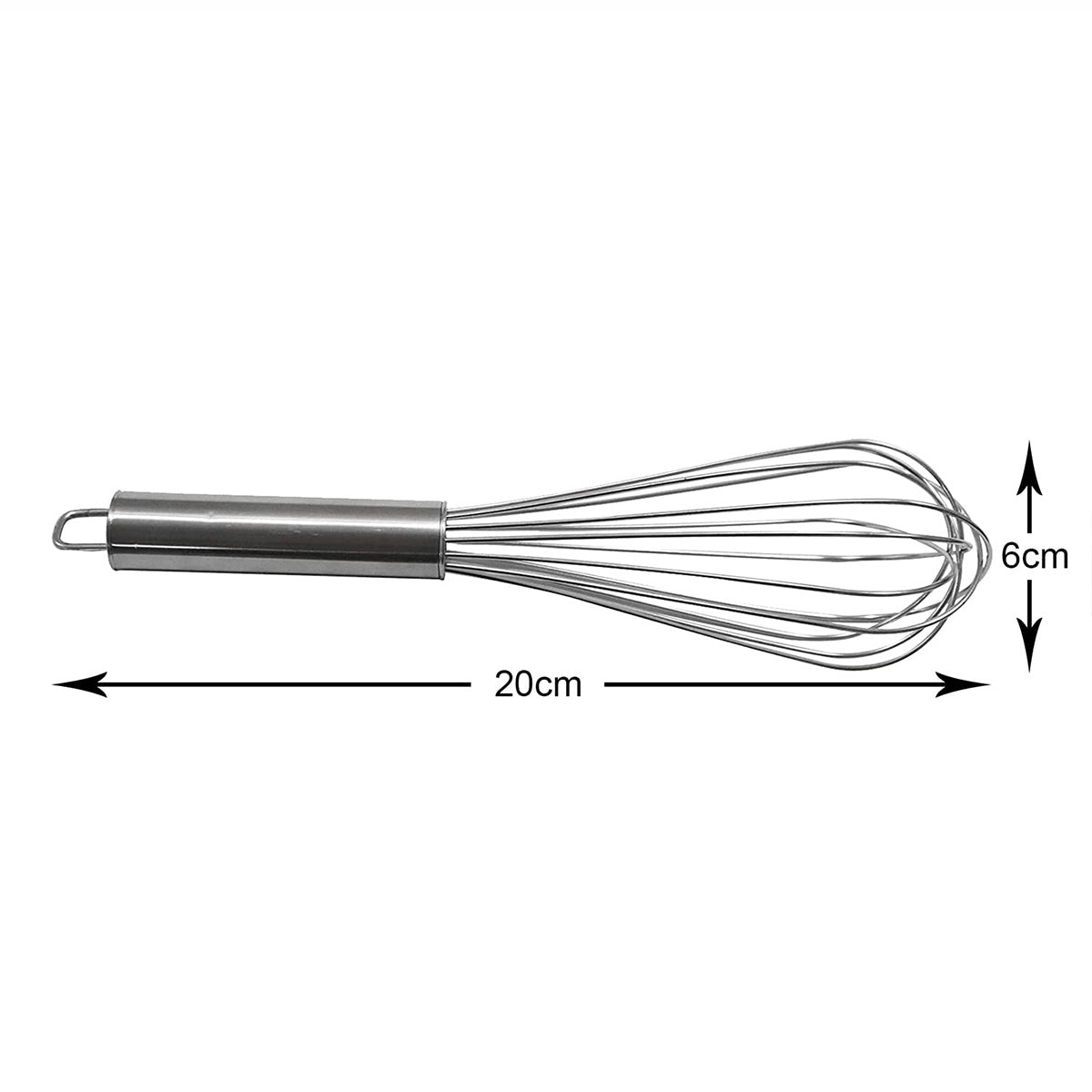 Stainless Steel Hand Whisk / Egg Beater for Daily Use