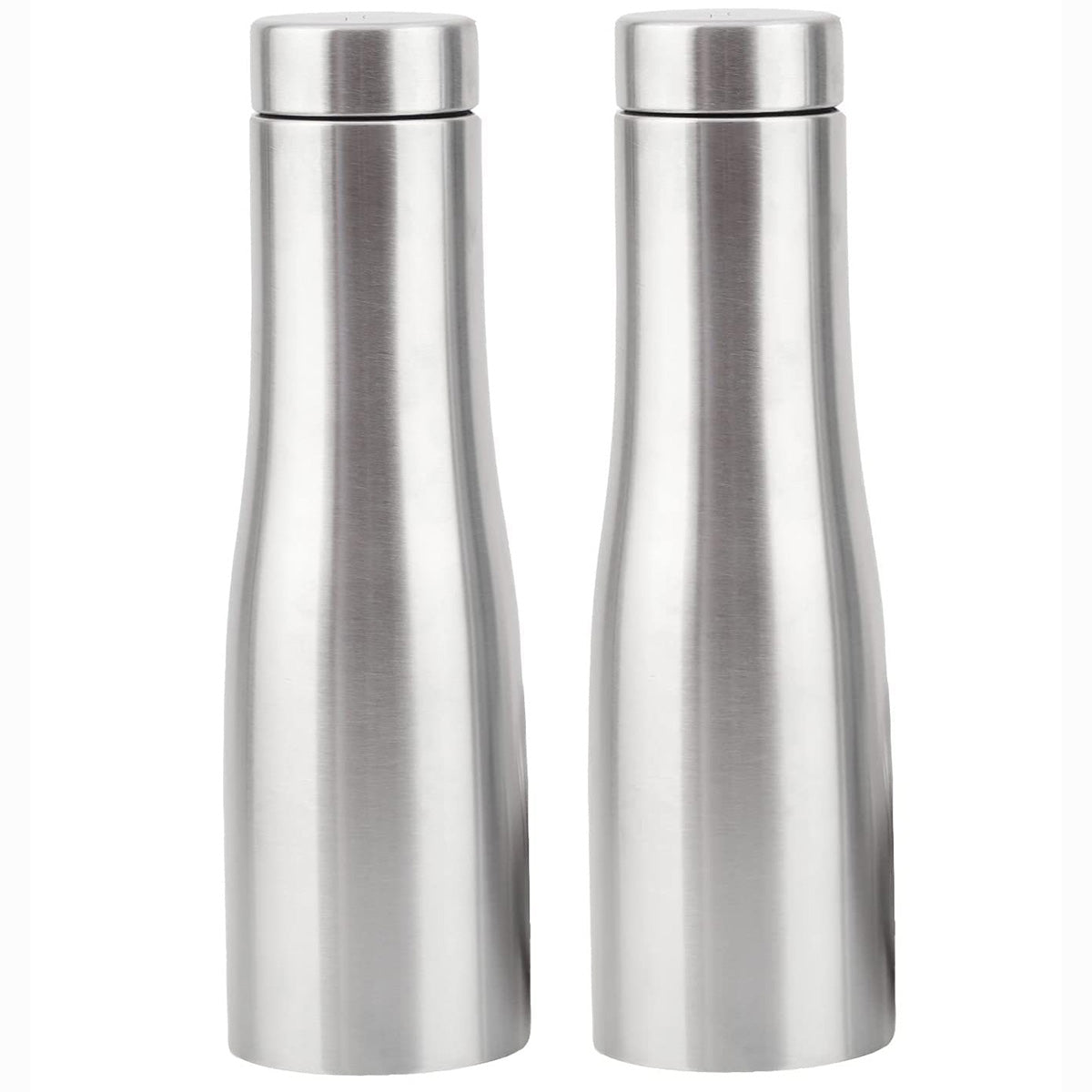 Stainless Steel Silver Water Bottle, 1000 ml, Silver