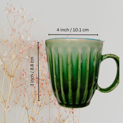 Shades of Green & Blue Mug